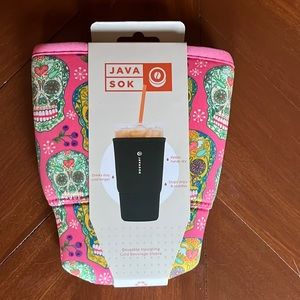 NIB Pink Sugar Skull Large Javasok